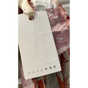 NEW HAVEONE BANDANA Made In Italy Women's Floral 100% Cotton